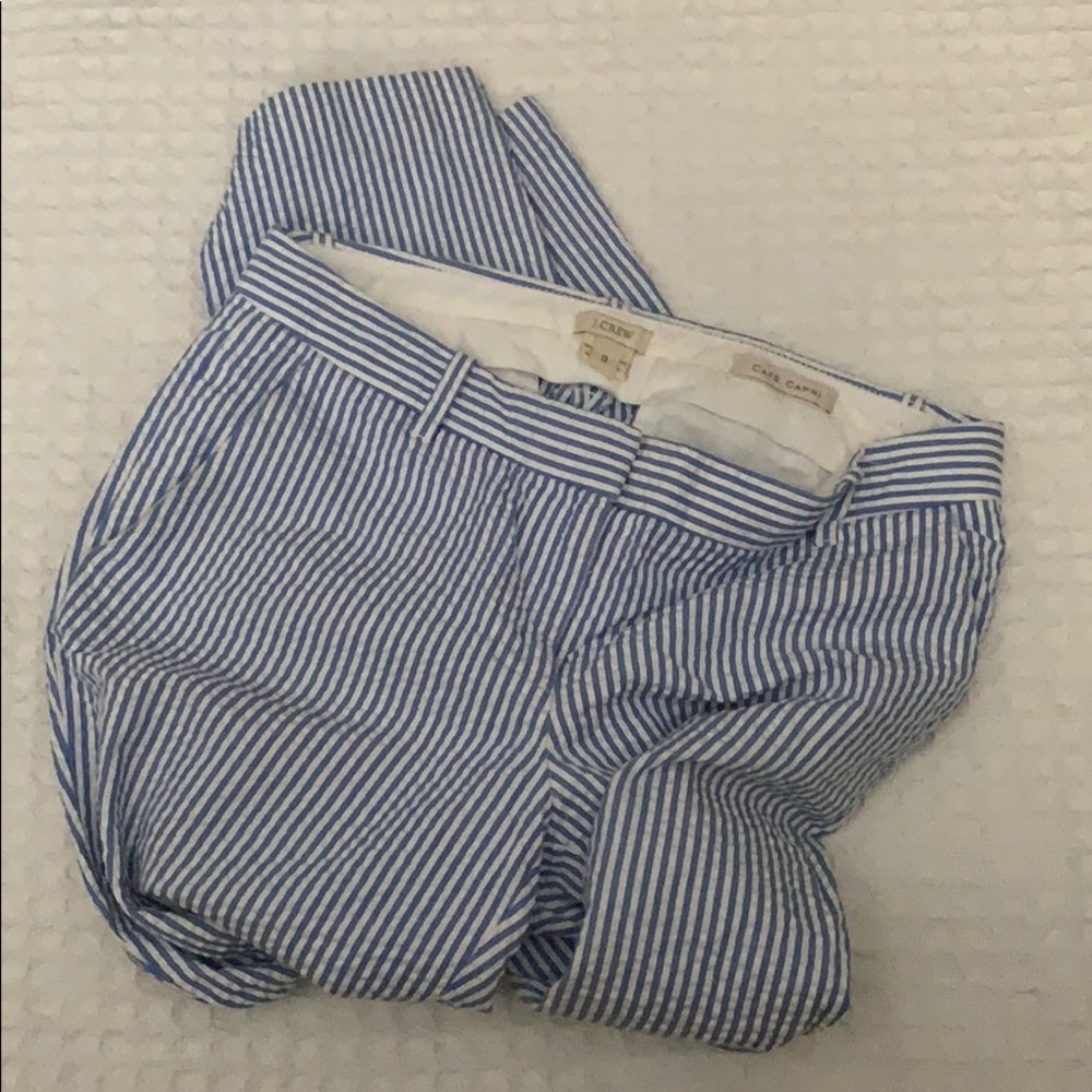 J. Crew cafe capri pants